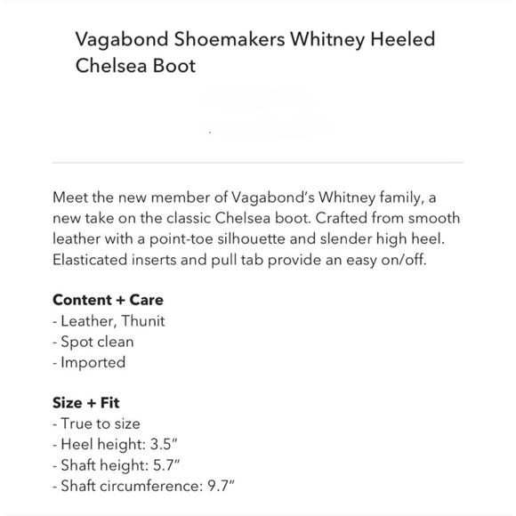 Vagabond Shoemakers Whitney Heeled Chelsea Boot Bronze $160 point toe Sz 38 - Picture 9 of 15